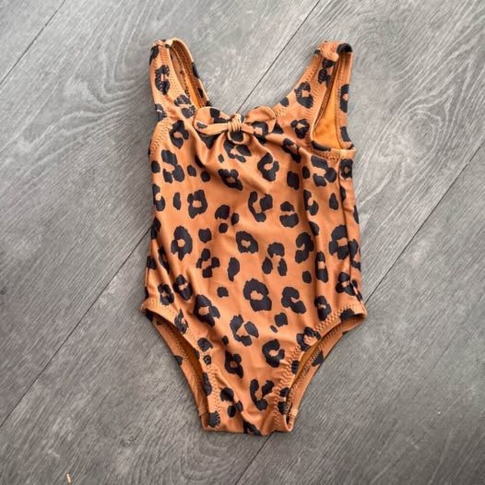 Cheetah Swimsuit 0-3 Months